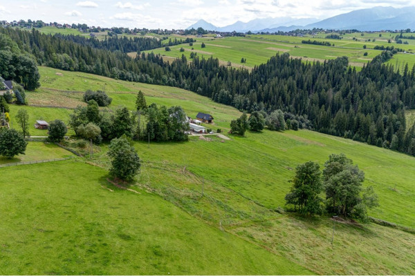 Działka 67ar z cudownym widokiem na Tatry!