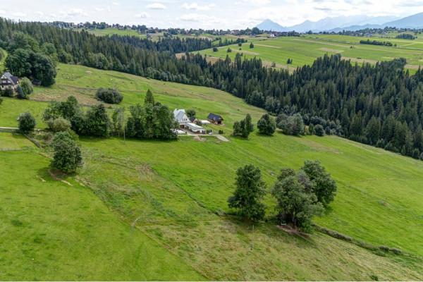 Działka 67ar z cudownym widokiem na Tatry!