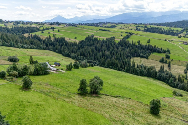 Działka 67ar z cudownym widokiem na Tatry!