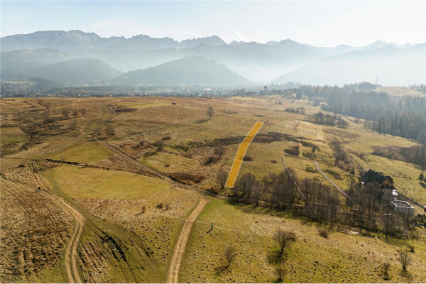 Działka z niezapomnianym widokiem na Tatry