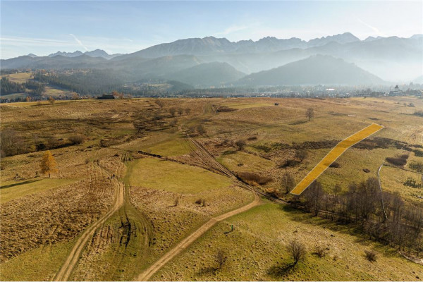 Działka z niezapomnianym widokiem na Tatry