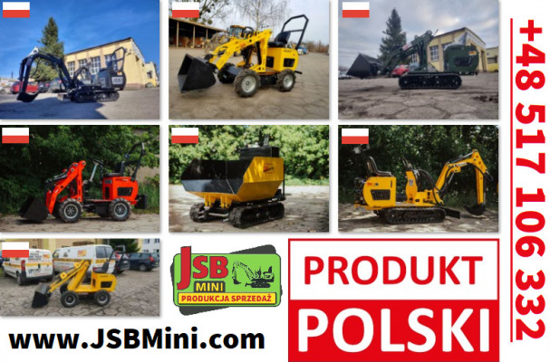 Ładowarka Koparka Wozidło - NOWE 2025 - Prosto od Producenta JSB POLSK
