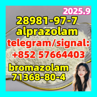 28981-97-7 alprazolam  71368-80-4  bromazolam Benzodiazepines  White P