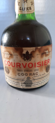 50Letnia Courvoisier Cognac Whisky 27ml -lata 70 XXwieku
