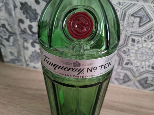 Gin Tanqueray 0,7l -PUSTA-kolekcjonerska-real foto