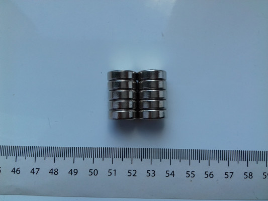 Magnes neodymowy okrągły mocny, 15mm x 4,8mm, 3059588644502836, CNG007