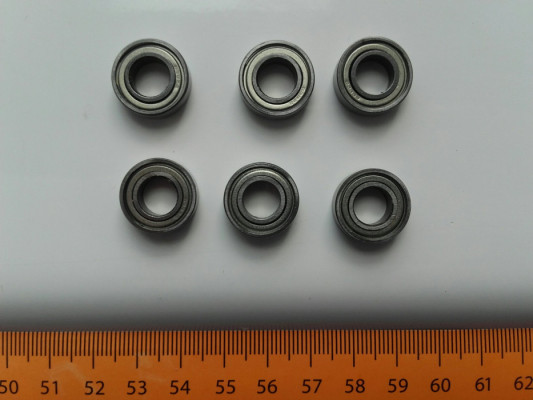 Łożyska kulkowe 688zz: 8mm * 16mm * 5mm NOWE słabo się obraca