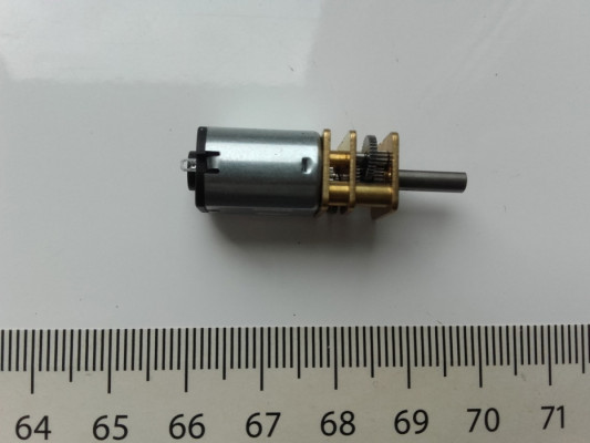 Silnik Micro GA12-N20, 6V, z przekładnią spowalniającą 15RPM, 10g, NOW