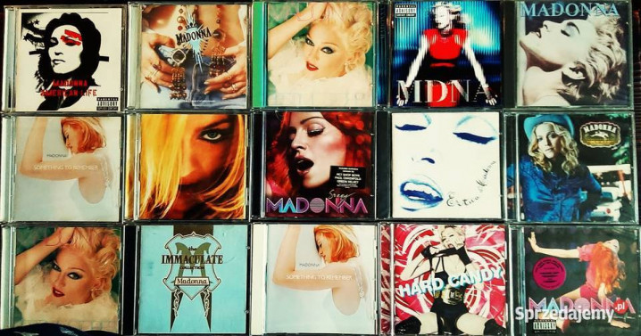 Znakomity Zestaw 5 płytowy CD Madonna Zestaw Nowy Folia !
