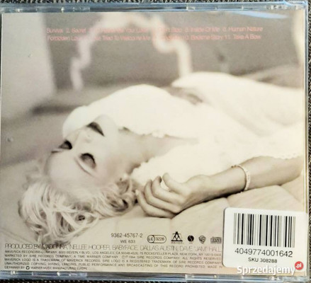 Wspaniały Album CD Madonna Bedtime Stories CD Nowa !