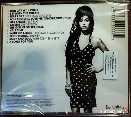 Sprzedam Album CD Amy Winehouse Hidden treasures