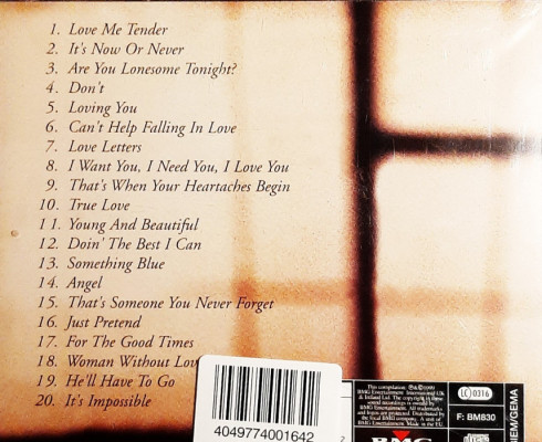 Sprzedam Wspaniały Album CD Elvis Presley Love Songs CD Nowe