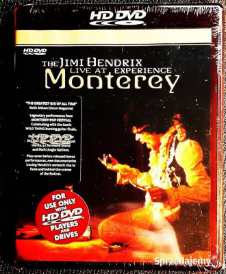 Polecam HD DVD Historyczny Koncert Jimi Hendrix Live At Monterey  USA