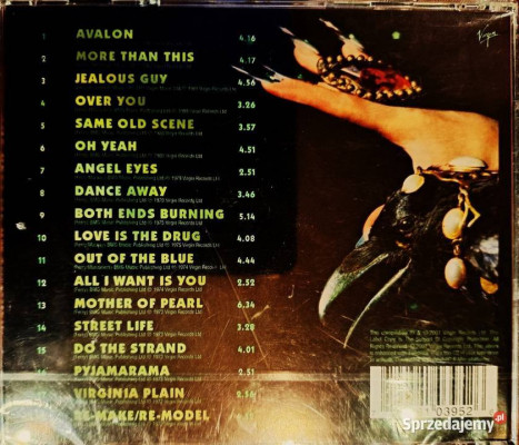 Polecam Znakomity Album CD Zespołu Roxy Music The Best of Nowy !