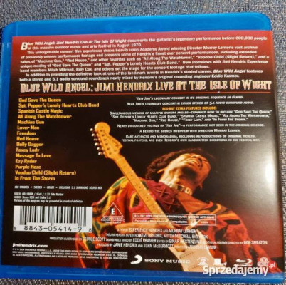 Polecam Rewelacyjny Koncert Jimi Hendrix -Koncert na wyspie
