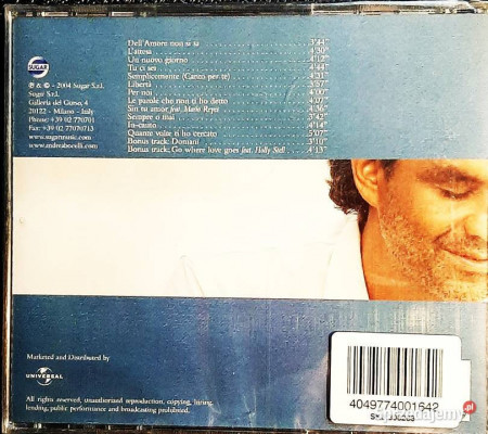 Sprzedam Wspaniały Album CD Andrea Bocelli - Andrea CD Nowa