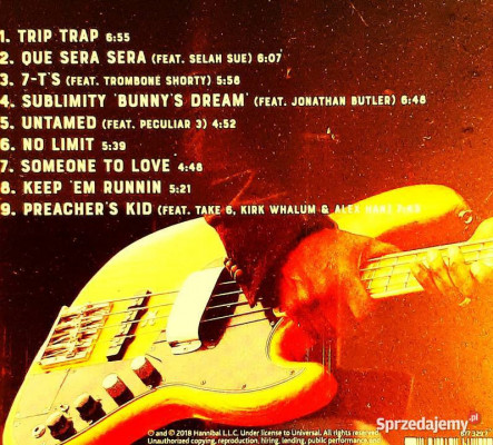 Wspaniały Album CD Marcus Miller Laid Black CD Nowy