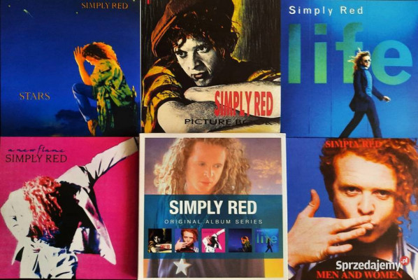Polecam Zestaw 5 Płytowy Albumy CD SIMPLY RED Wersja Limitow