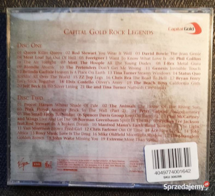 2X CD Capital Gold ROCK LEGENDS- 2 CD Various Artists
