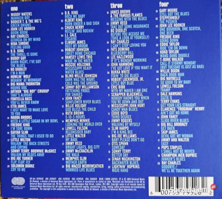 Polecam Nowy Zestaw 4CD Klasyka Gigantów Blues-a