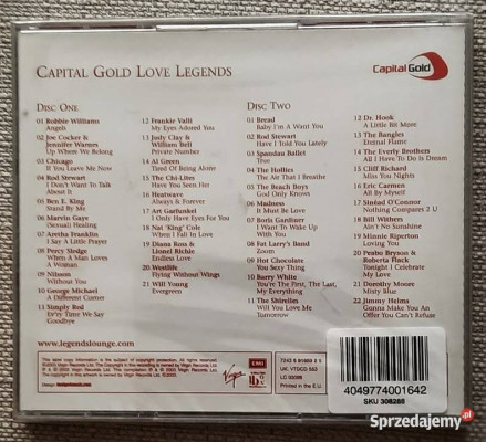 2 CD Znakomity Zestaw Hit-y Wszechczasów Capital Gold Legend