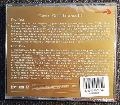 2 CD Znakomity Zestaw Hit-y Wszechczasów Capital Gold Legend