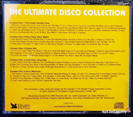 Polecam Album 5 Płytowy CD 5CD Disco Collection