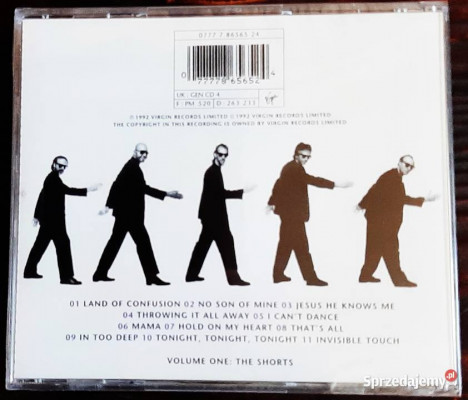 Polecam Znakomity Album CD GENESIS – Live / The Way We Walk