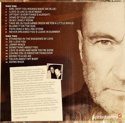 Super Podwójny Album 2X CD Phil Collins Going Back CD Nowe