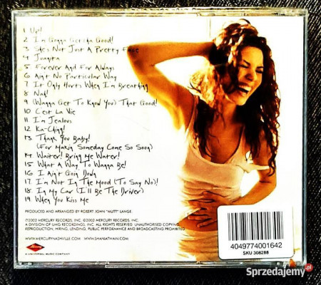 Polecam Podwójny Album 2X CD SHANIA TWAIN -Album Up !