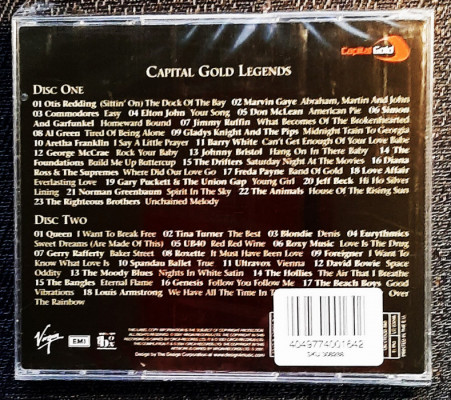 2 CD Znakomity Zestaw Hit-y Wszechczasów Capital Gold Legend