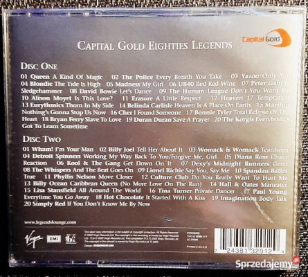 2 CD Znakomity Zestaw Hit-y Wszechczasów Capital Gold Legend