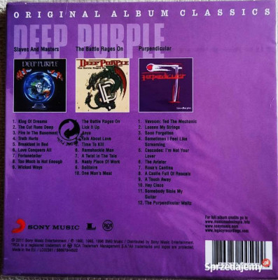 Polecam Album 3 płytowy CD Rock Legenda Deep Purple