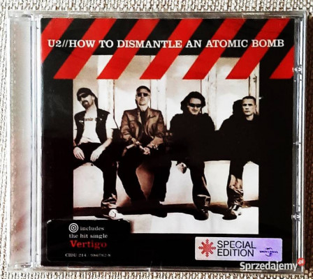 Polecam Album CD Kultowego Zespołu U2- Album How Dismantle
