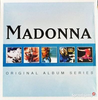 Polecam Zestaw Album CD 5 płytowy MADONNA zestaw Nowy Folia