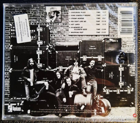 Polecam CD The Allman Brothers Band At Fillmore East CD