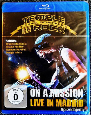 Polecam Koncert Michael Schenker Temple of Rock Live In Madrid Blu-Ray