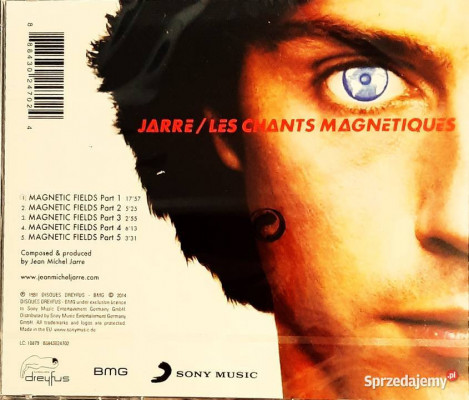 Wspaniały Album CD Jean-Michel Jarre Magnetic Fields CD Nowa