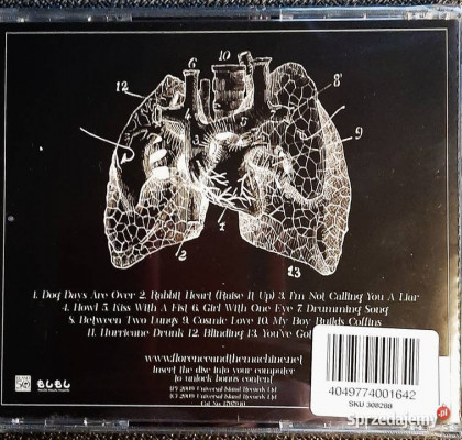 Wspaniały Album CD FLORENCE - Album And The Machine Ceremonials CD