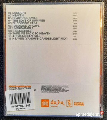 Polecam Album CD DJ- SAMMY Album Heaven