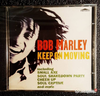 Polecam Wspaniały Album CD BOB MARLEY -Album -Keep On Moving