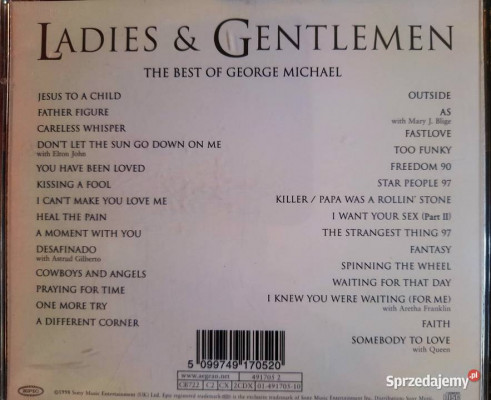 Polecam Album  2 CD Georgie Michael Ladies and Gentelmen