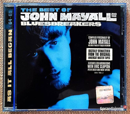Wspaniały Album CD As It Al Began The Best JOHN MAYALL- Bluesbreakers