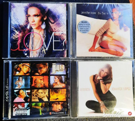 Polecam Zestaw 4 Najlepszych płyt CD Jennifer Lopez CD