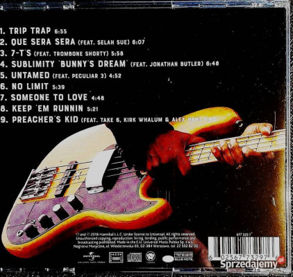 Polecam Album CD MARCUS MILLER - Album Laid Black CD