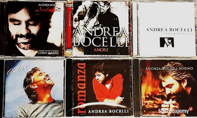 Polecam Znakomity Zestaw 5 Albumów CD ANDREA BOCELLI