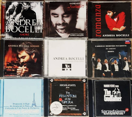 Polecam Znakomity Zestaw 5 Albumów CD ANDREA BOCELLI