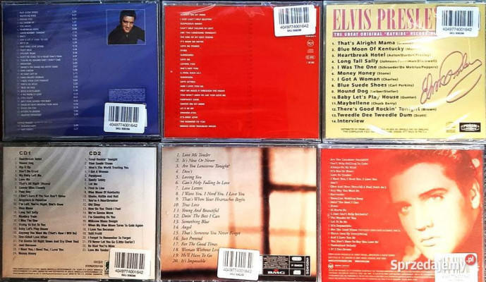 Wspaniały Zestaw 6 Albumów 7 CD ELVIS PRESLEY CD Nowe