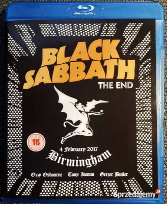 Polecam Podwójny  BLU RAY Wspaniały Koncert BLACK SABBATH -The End