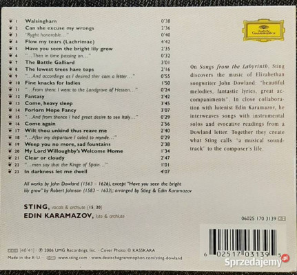 Polecam Album CD Andrea Bocelli -Amor CD